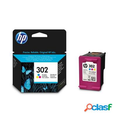 Cartuccia Hp F6U65AE-UUS 302 originale COLORE