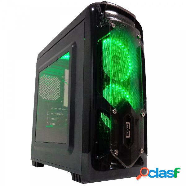 Case Micro ATX Gaming Alantik GRAVIN Nero 4 Ventole LED