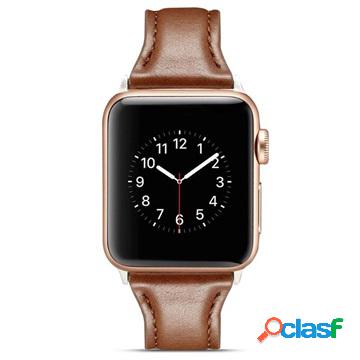 Cinturino in Pelle Sottile per Apple Watch 7/SE/6/5/4/3/2/1