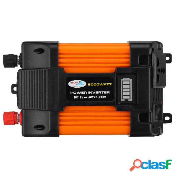 Convertitore di tensione per doppia porta USB 6000Peak 500W