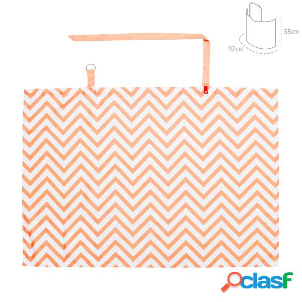 Coperta Allattamento Be Zigzag Corallo 92X65X1 Cm