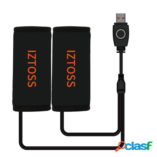 Coppia manubri riscaldati elettrici USB per moto Manubrio