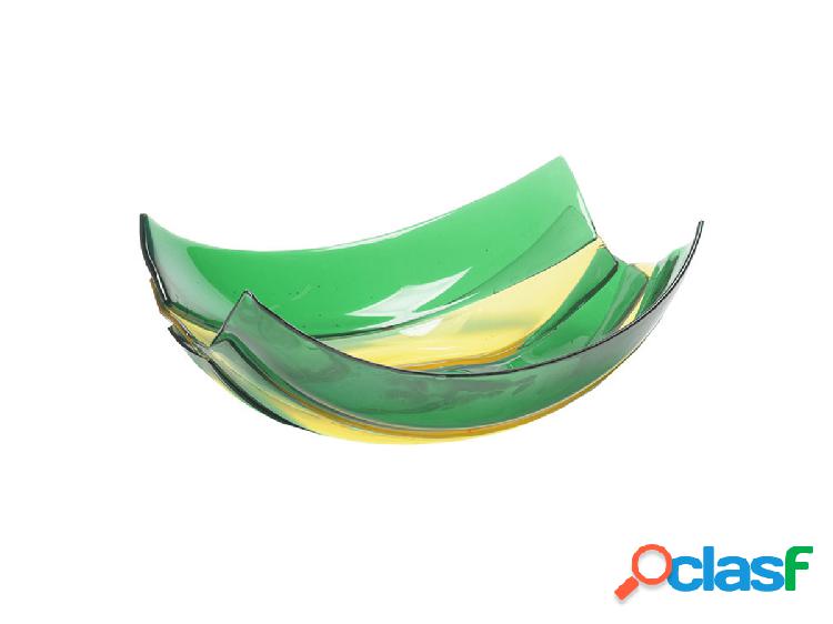 Corsi Design Stripe Centrotavola- Trasparente Verde Smeraldo