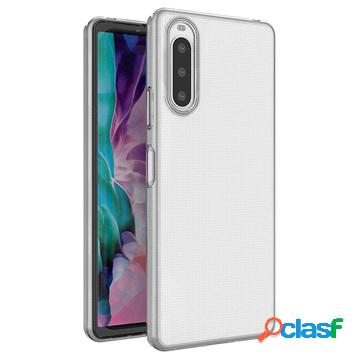 Cover Anti Scivolo TPU per Sony Xperia 10 IV - Transparente