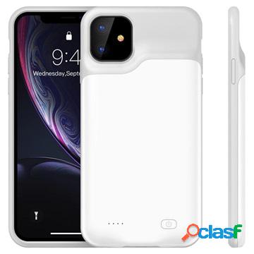 Cover Batteria Backup per iPhone 11 - 6000mAh - Bianco /