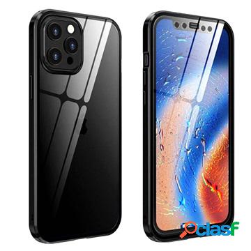 Cover Magnetica con Vetro Temperato per iPhone 12/12 Pro -
