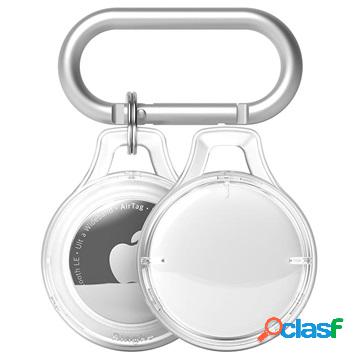 Cover Ringke Slim con Moschettone per Apple AirTag -