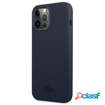 Cover in Silicone Liquido Lacoste per iPhone 13 Pro - Blu