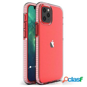 Cover in TPU Serie Spring per iPhone 13 Pro - Chiaro / Rosa