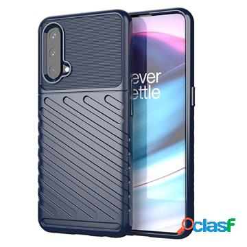 Cover in TPU Thunder Serie per OnePlus Nord CE 5G - Blu