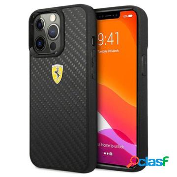 Custodia Ferrari On Track Real Carbon per iPhone 13 Pro -