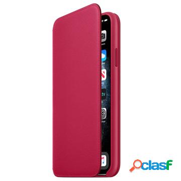 Custodia Folio in Pelle Apple per iPhone 11 Pro Max