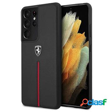 Custodia Ibrida Ferrari Off Track per Samsung Galaxy S21
