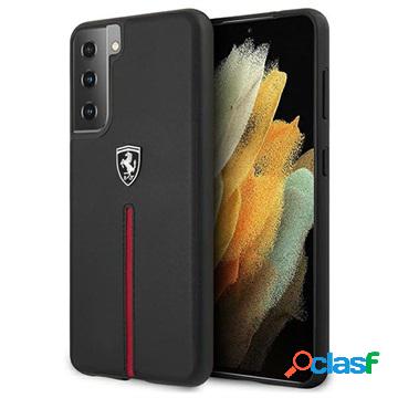 Custodia Ibrida Ferrari Off Track per Samsung Galaxy S21+ 5G
