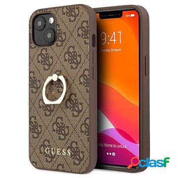 Custodia Ibrida Guess 4G Ring Collection per iPhone 13 -