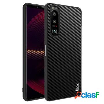 Custodia Ibrida Imak LX-5 per Sony Xperia 5 III - Fibra di