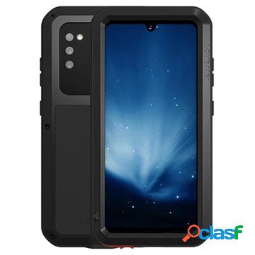 Custodia Ibrida Samsung Galaxy A41 Love Mei Powerful - Nera