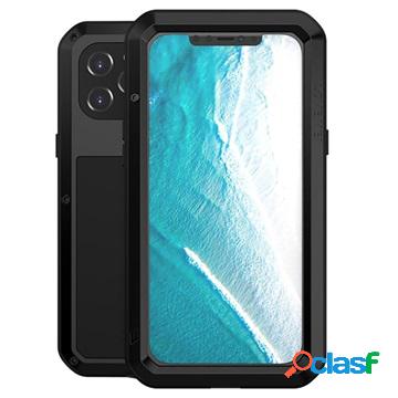 Custodia Ibrida iPhone 12 Pro Max Love Mei Powerful - Nera