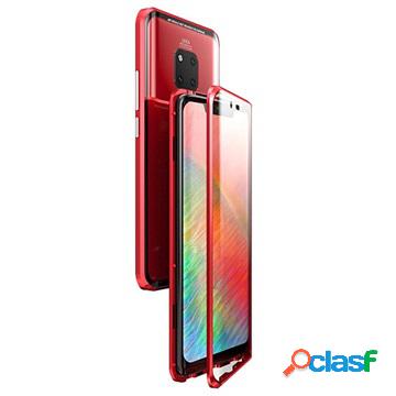 Custodia Magnetica per Huawei Mate 20 Pro Luphie - Rossa
