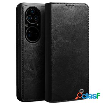 Custodia Portafoglio Qialino Classic in Pelle per Huawei P50