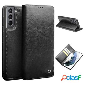 Custodia Portafoglio Qialino Classic in Pelle per Samsung