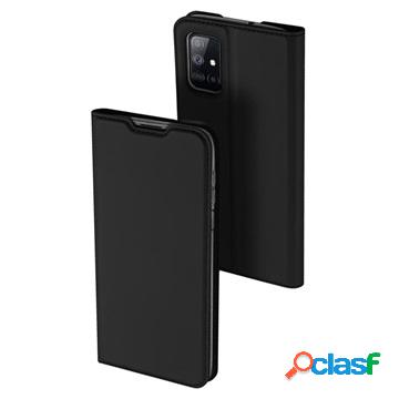 Custodia a Flip Dux Ducis Skin Pro per Samsung Galaxy M51 -