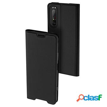 Custodia a Flip Dux Ducis Skin Pro per Sony Xperia 1 II -