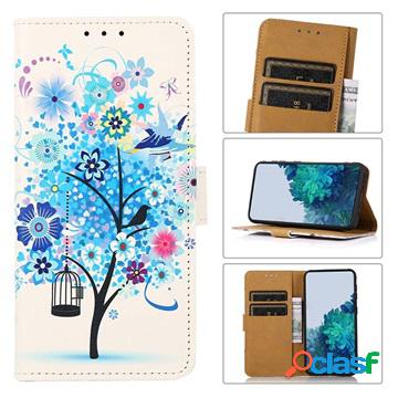 Custodia a Portafoglio per Asus Zenfone 8 - Serie Glam -