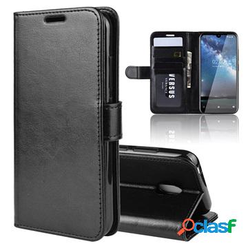 Custodia a Portafoglio per Nokia 2.2 con Chiusura Magnetica