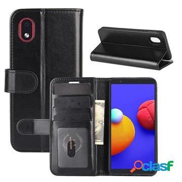 Custodia a Portafoglio per Samsung Galaxy A01 Core, Galaxy
