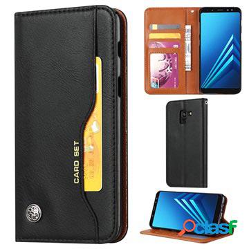 Custodia a Portafoglio per Samsung Galaxy A8 (2018) - Serie