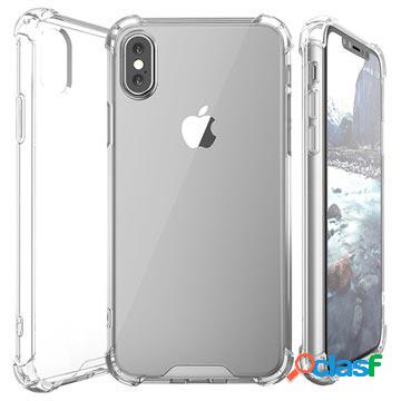 Custodia ibrida antigraffio per iPhone X / iPhone XS -