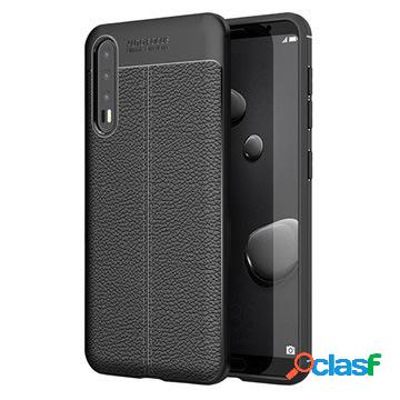 Custodia in TPU Slim-Fit Premium per Huawei P20 Pro - Nera