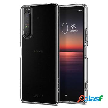 Custodia in TPU Spigen Liquid Crystal per Sony Xperia 1 II -