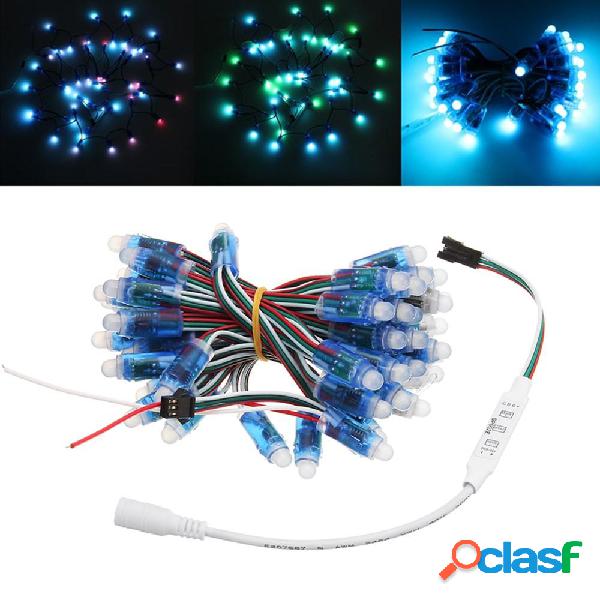 DC5V 5M 50PCS 21W WS2811 RGB IP68 Full Color LED Pixel Light