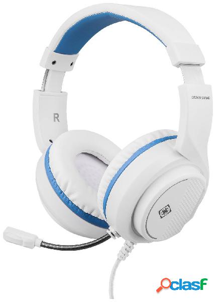 DELTACO GAMING GAM-127-W Gaming Cuffie On Ear via cavo