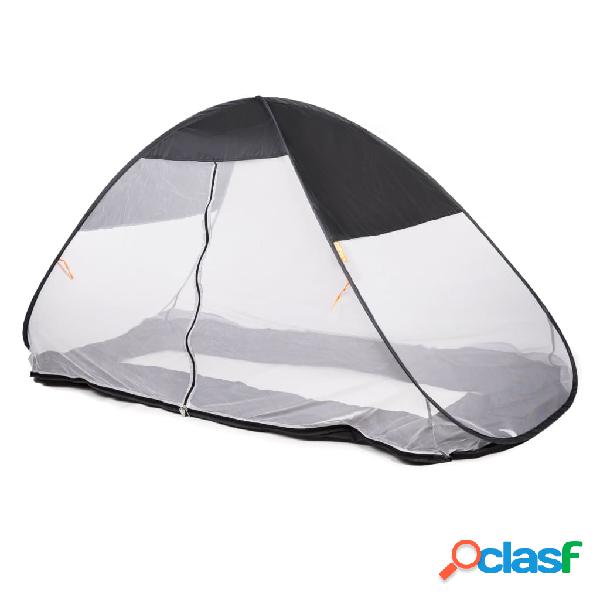 DERYAN 425425 Mosquito Pop-up Bed Tent 200x90x110cm Grey