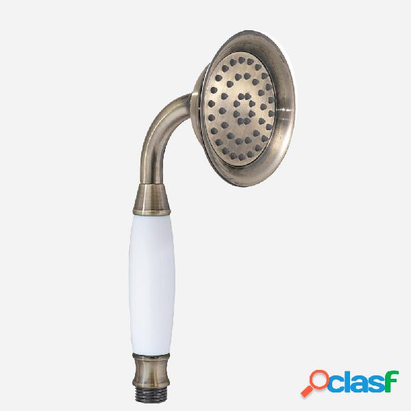 Doccetta liberty monogetto con finitura bronzo e manico