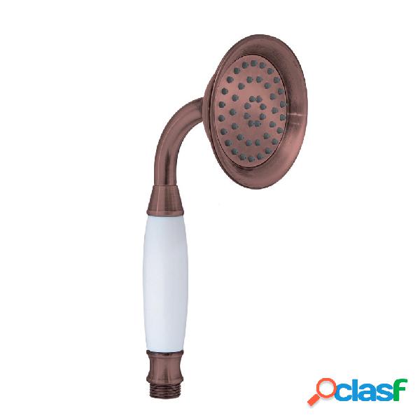 Doccetta liberty monogetto con finitura rame e manico bianco