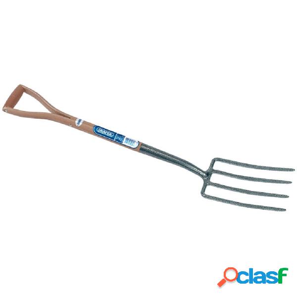 Draper Tools Forcella da Giardino in Acciaio al Carbonio