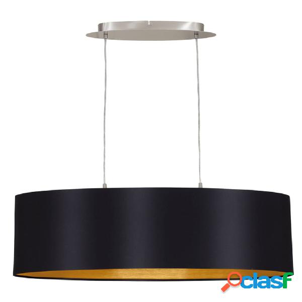 EGLO Lampada da Soffitto Maserlo 78 cm Nera 31611