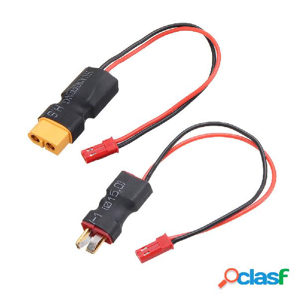 EUHOBBY 150mm 22AWG XT60 / T Deans Plug to JST Plug