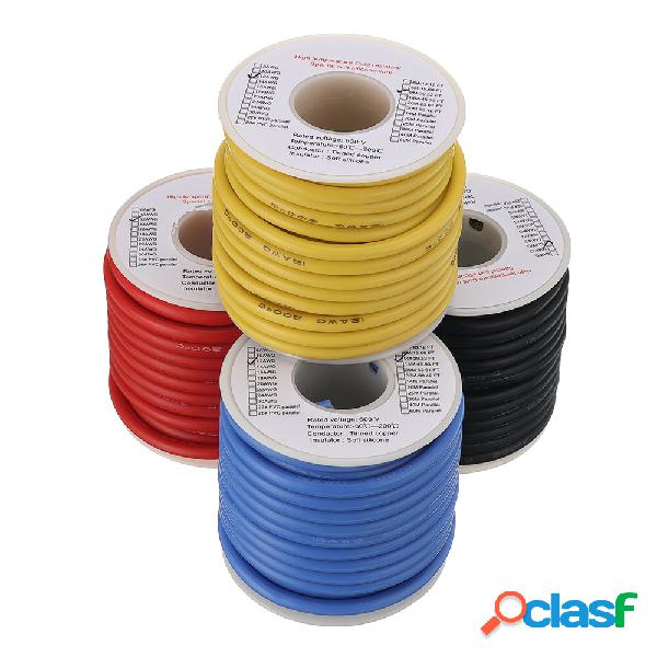 EUHOBBY 9m 12AWG Soft Silicone Cavo di linea stagnato ad