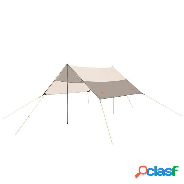 Easy Camp Telo per Tenda Cliff 2,6x2 m Grigio e Sabbia