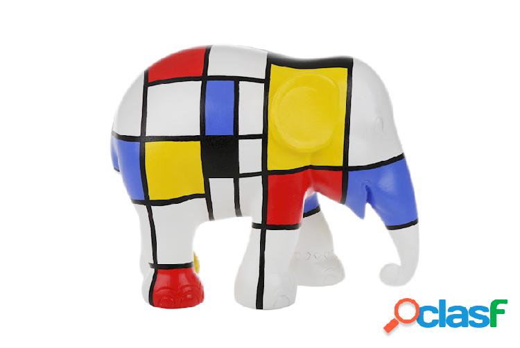 Elephant parade Elephant Parade Hommage to Mondriaan bianco