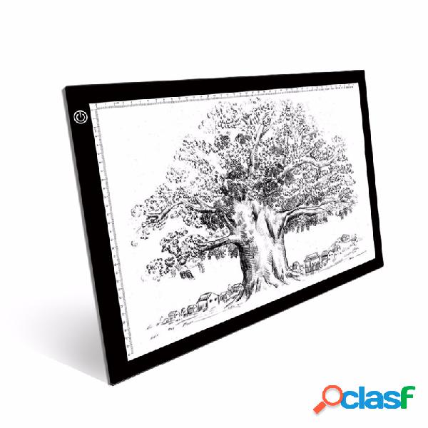 Elice A3 USB portatile LED Tavolo da disegno per schizzi