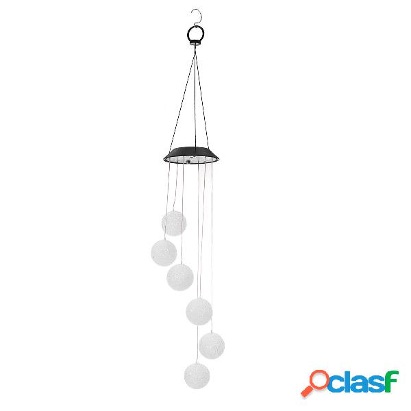 Eolie Hanging Wind LED solare Lights Chimes Powered String
