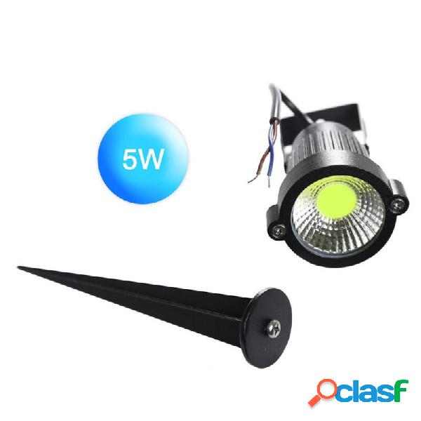 FARETTO LED COB 5W PICCHETTO ESTERNO GIARDINO ES06 LUCE