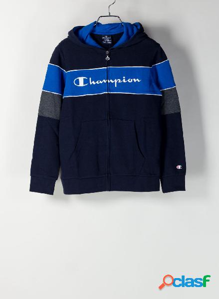 FELPA MODULAR FULL ZIP CAPPUCCIO RAGAZZO