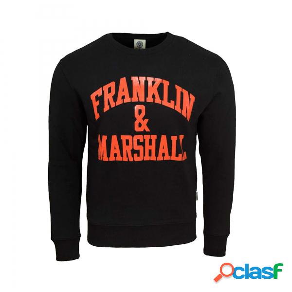 Felpa Franklin & Marshall in cotone nero Franklin & Marshall